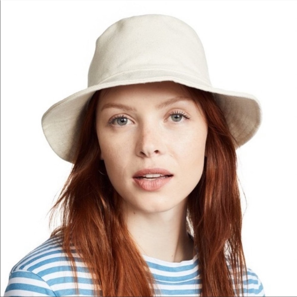 Madewell Short Brimmed Cotton Canvas Bucket Hat